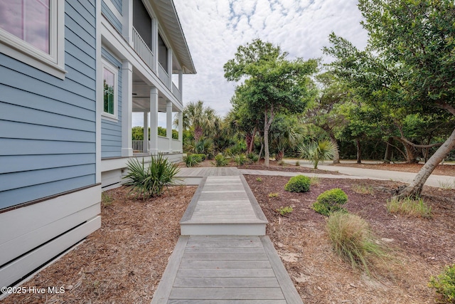801 Federal Rd, Bald Head Island, NC 28461 - view of yard