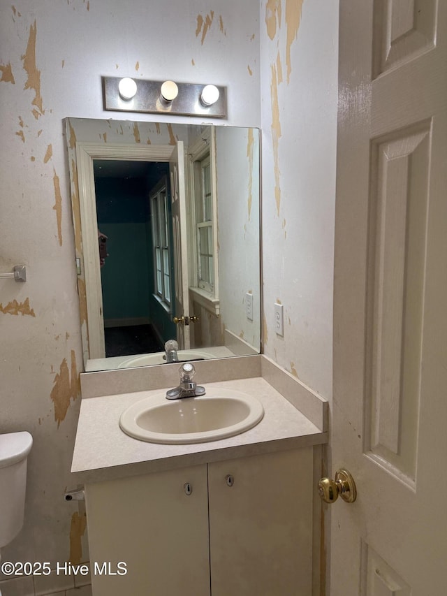 2602 Linden Ln NW, Wilson, NC 27896 - bathroom featuring toilet and vanity