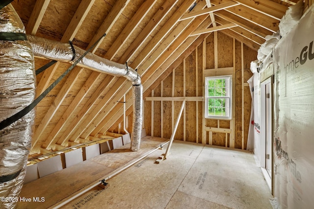 1064 Tulls Creek Rd, Moyock, NC 27958 - view of unfinished attic