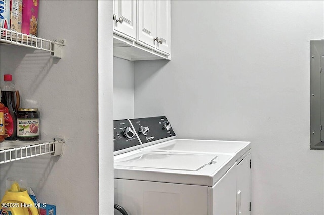 260 S Crow Creek Dr NW Lot 18, Calabash, NC 28467 - washroom featuring cabinet space and washing machine and dryer