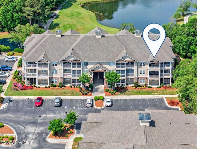 260 S Crow Creek Dr NW Lot 18, Calabash, NC 28467 - birds eye view of property featuring a water view