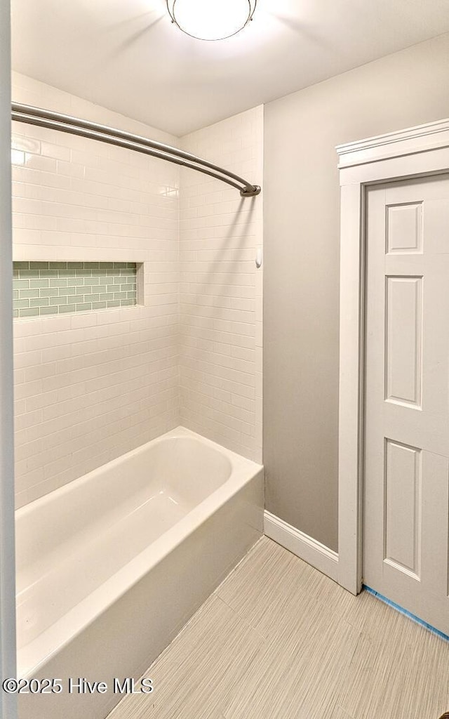 2111 Gibson Ave, Wilmington, NC 28403 - full bathroom with shower / bathtub combination and baseboards