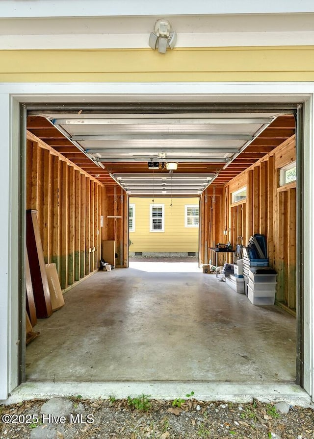 2111 Gibson Ave, Wilmington, NC 28403 - garage featuring a garage door opener