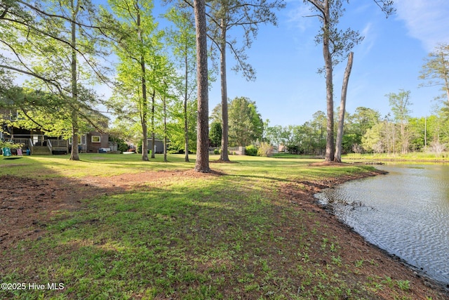 2417 Turtle Bay Dr, New Bern, NC 28562 - view of yard featuring a water view