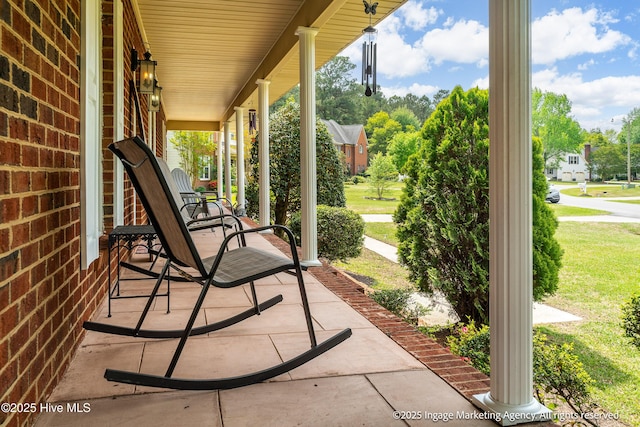869 Driftwood Dr, Greenville, NC 27858 - view of porch