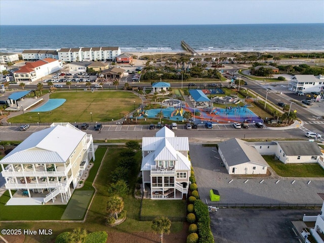1 Gatha Ln, Ocean Isle Beach, NC 28469 - aerial view featuring a water view