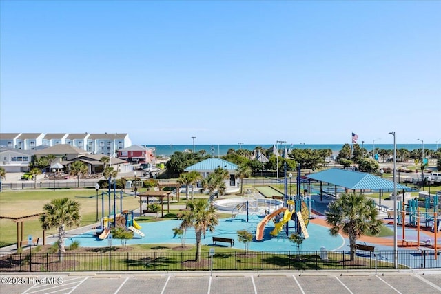 1 Gatha Ln, Ocean Isle Beach, NC 28469 - water view featuring fence