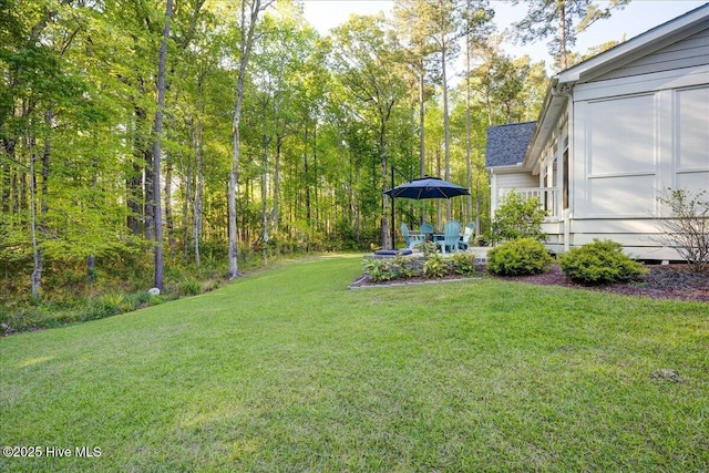 view of yard
