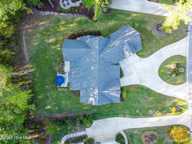 drone / aerial view