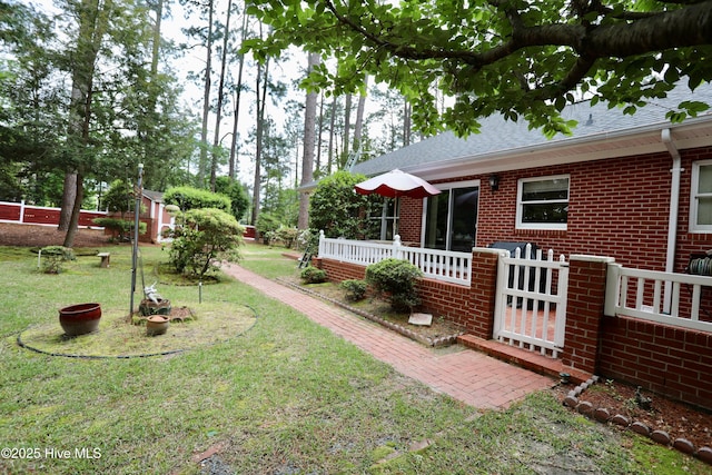 21 Birdie Dr, Whispering Pines, NC 28327 - view of yard