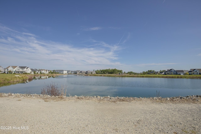water view featuring a residential view