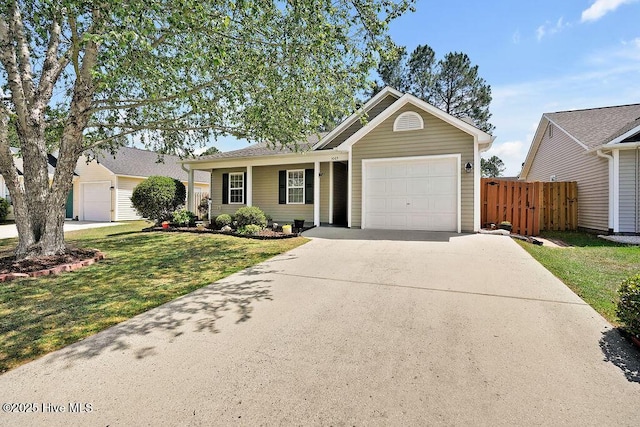 1005 Bellmark Ct, Leland, NC 28451 - single story home featuring a garage and concrete driveway