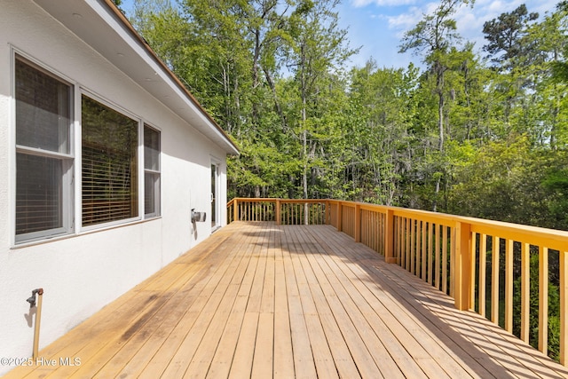 163 Middleton Dr, Hertford, NC 27944 - view of wooden deck