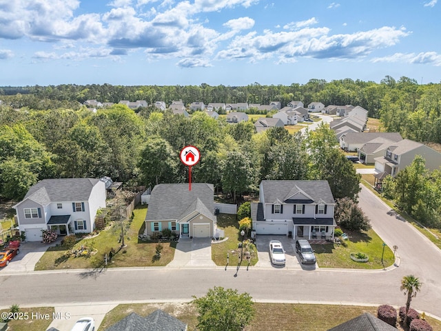 1516 Round Ridge Rd SE, Bolivia, NC 28422 - aerial view featuring a residential view