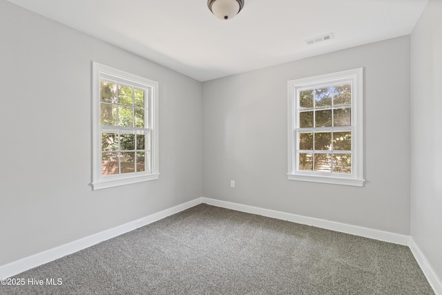 1111 W Williams Cir, Elizabeth City, NC 27909 - empty room with baseboards, carpet flooring, and plenty of natural light