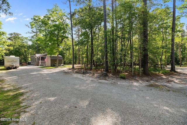 280 Charlie Rd, Arapahoe, NC 28510 - view of road featuring gravel driveway