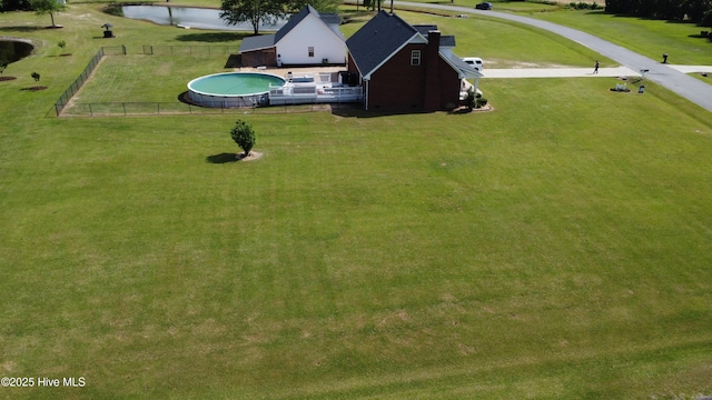 106 Ehrhardt Way, Princeton, NC 27569 - aerial view with a water view