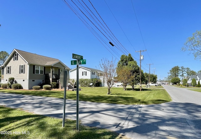 469 Lamont St, Belhaven, NC 27810 - view of road featuring stairway and a residential view