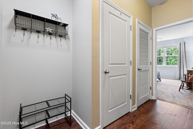 1699 Haldon Ln SE, Bolivia, NC 28422 - hall featuring baseboards and wood finished floors
