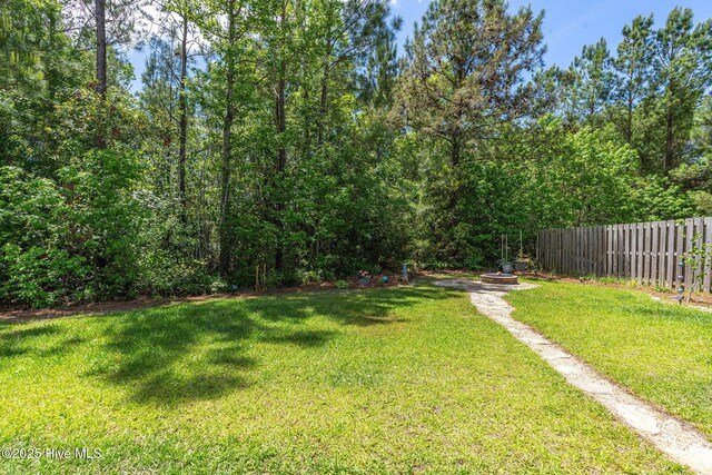 1699 Haldon Ln SE, Bolivia, NC 28422 - view of yard with fence