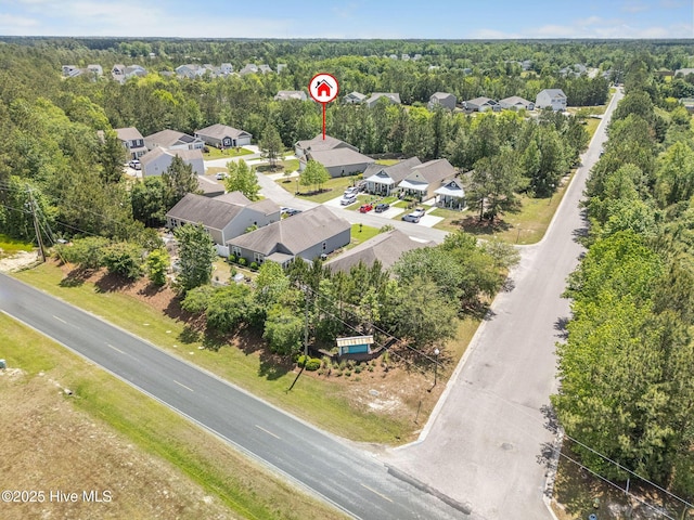1699 Haldon Ln SE, Bolivia, NC 28422 - drone / aerial view with a residential view