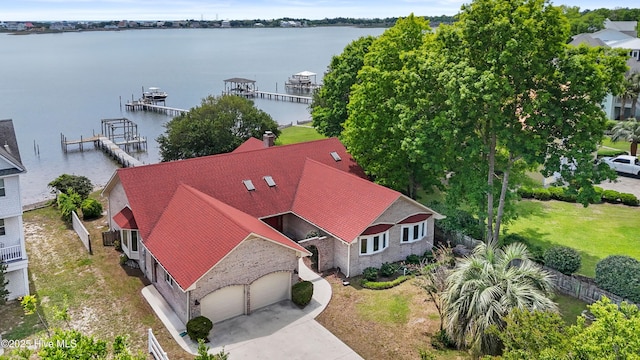 995 Chadwick Shores Dr, Sneads Ferry, NC 28460 - view of subject property featuring a large body of water