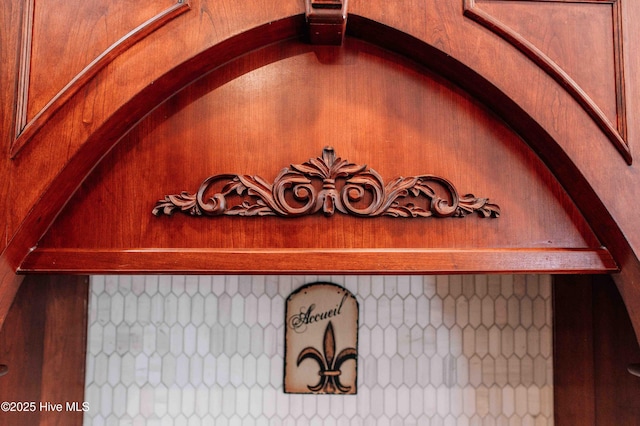 view of details
