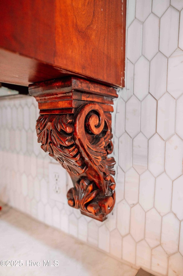 view of room details