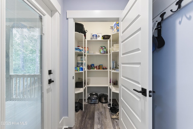 view of pantry