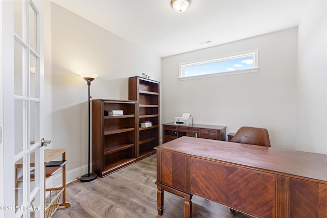 2226 Jasper Forest Trl, Winnabow, NC 28479 - office space with wood finished floors and baseboards
