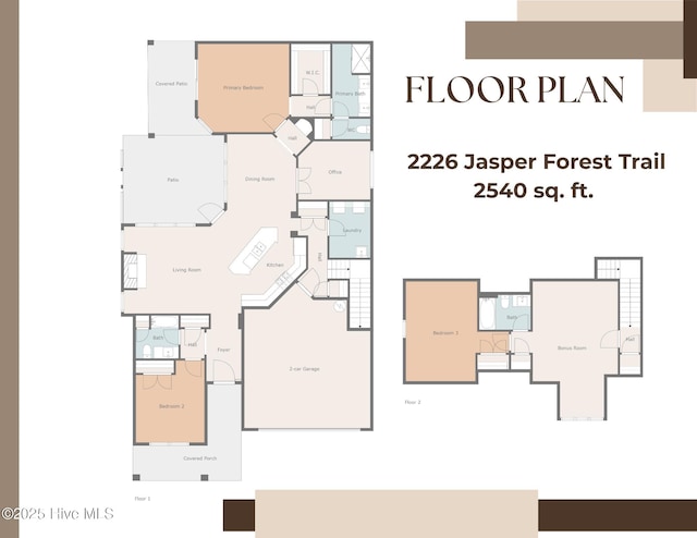 2226 Jasper Forest Trl, Winnabow, NC 28479 - home floor plan
