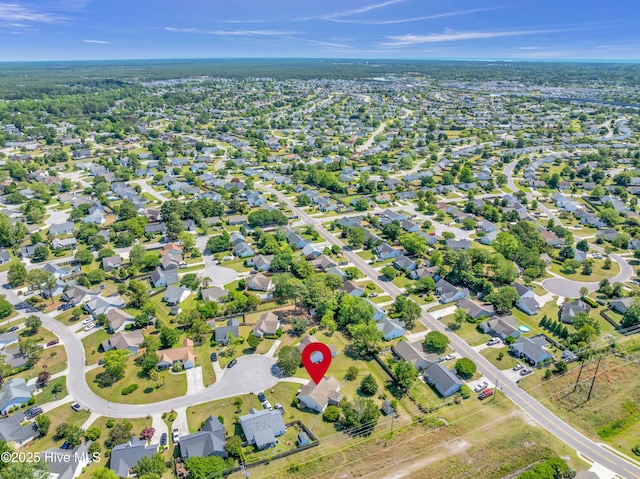 drone / aerial view
