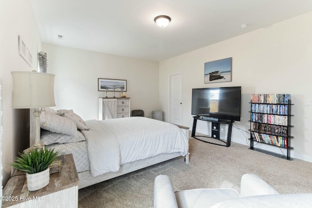 603 Coral Reef Ct, Sneads Ferry, NC 28460 - bedroom featuring visible vents, carpet flooring, and baseboards