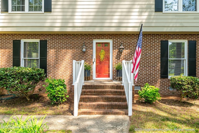 view of property entrance