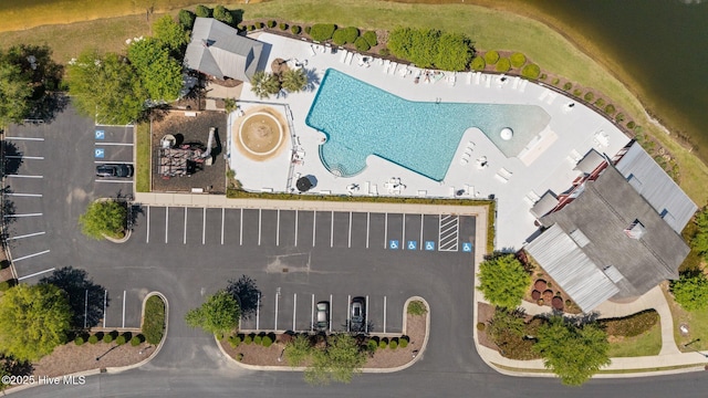 drone / aerial view