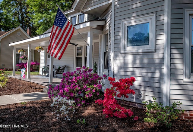 223 N Main St, Wendell, NC 27591 - view of side of property with a porch