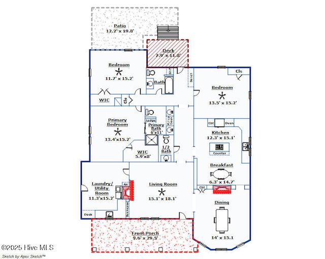 223 N Main St, Wendell, NC 27591 - view of layout