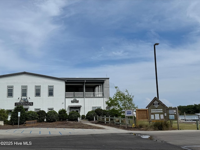 view of building exterior