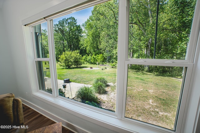 596 W Burton Farm Dr, Minnesott Beach, NC 28510 - interior details featuring baseboards
