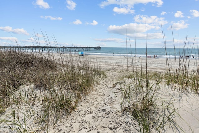 water view with local beach
