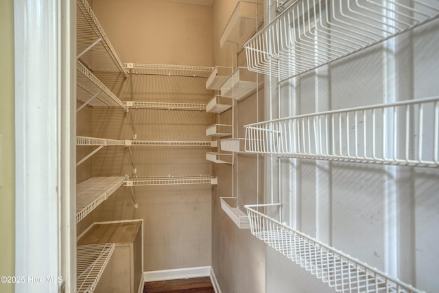 view of pantry