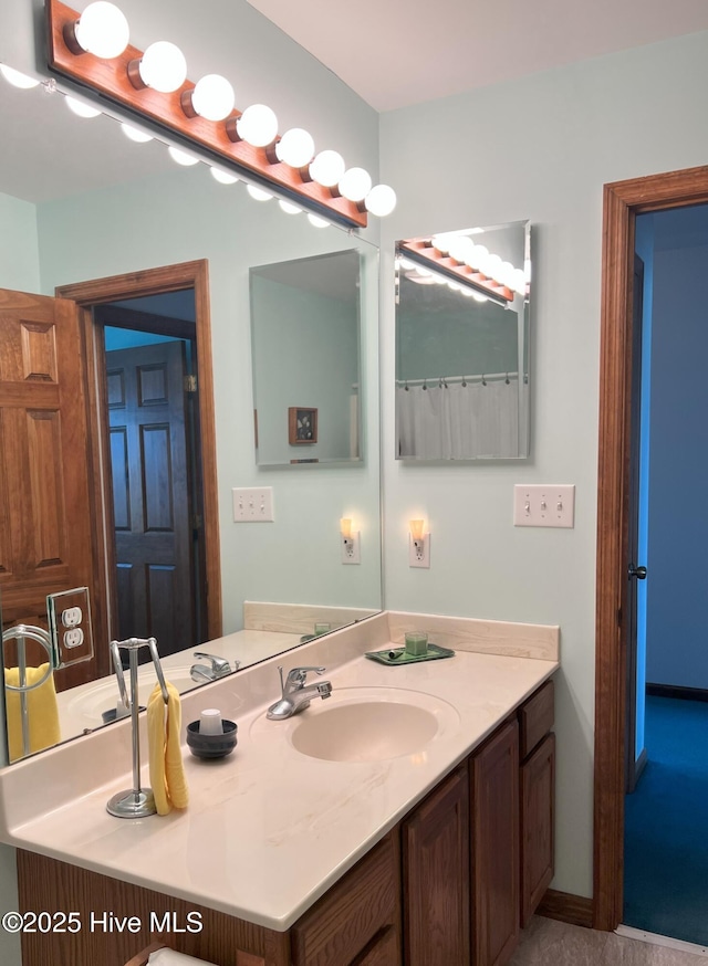 214 Channel View Ct, Cape Carteret, NC 28584 - bathroom featuring vanity