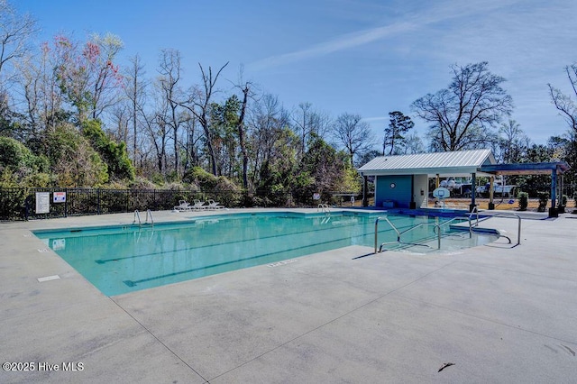 1012 Anchors Bend Way, Wilmington, NC 28411 - community pool featuring a patio and fence