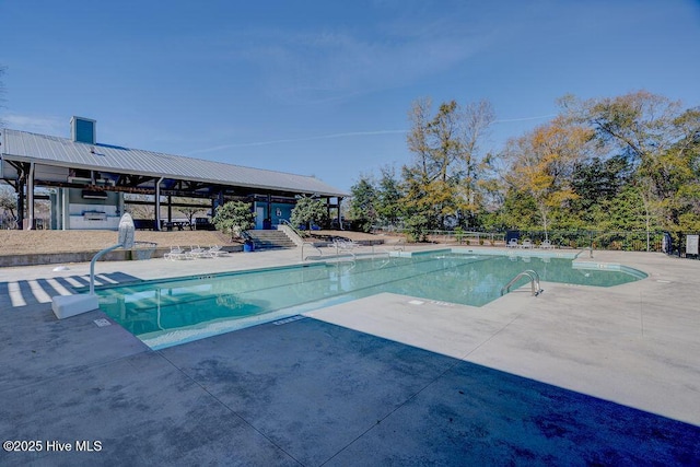 1012 Anchors Bend Way, Wilmington, NC 28411 - community pool with a patio and fence