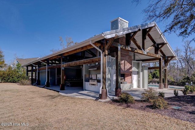 1012 Anchors Bend Way, Wilmington, NC 28411 - exterior space featuring a patio and a swimming pool