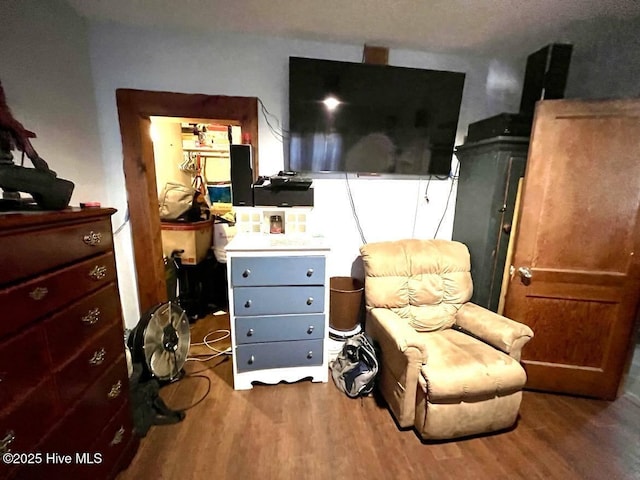 1281 Old Chinquapin Rd, Beulaville, NC 28518 - sitting room featuring wood finished floors
