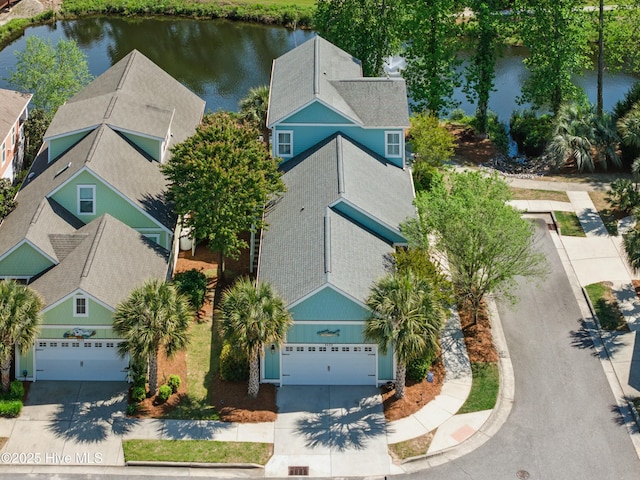 6439 Stopper Ln SW, Ocean Isle Beach, NC 28469 - drone / aerial view featuring a water view