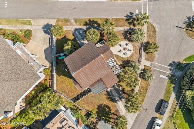 aerial view