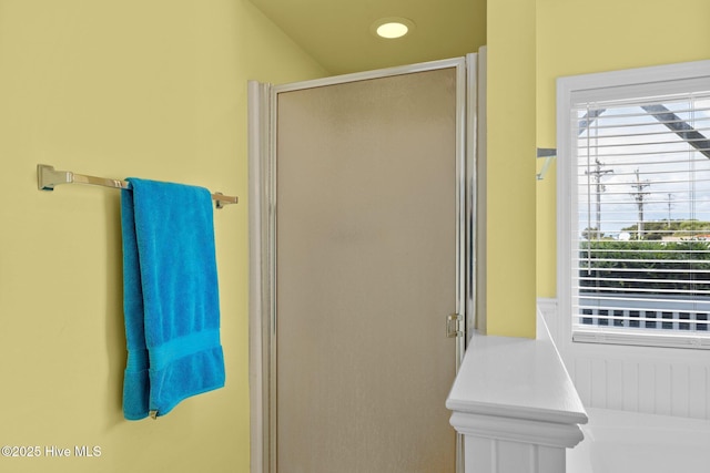 full bath with a stall shower
