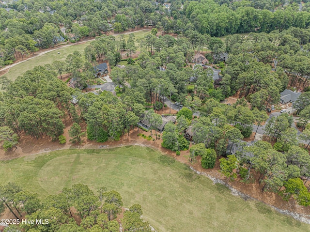 aerial overview of property's location